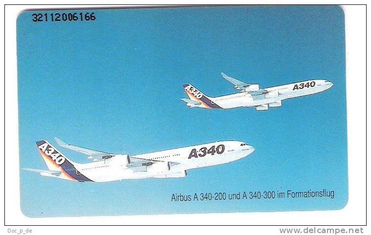 Germany - O362  11/92  Airbus A340-200 / A340 -300 - Flugzeug - Avion - Chip Card - O-Series : Customers Sets