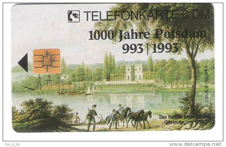 Germany - O005  06/93 - 1000 Jahre Potsdam  - Chip Card - O-Serie : Serie Clienti Esclusi Dal Servizio Delle Collezioni