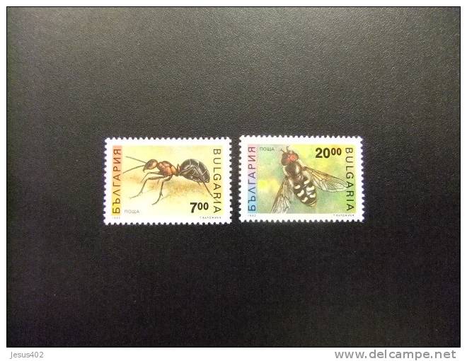 BULGARIA 1992   FAUNA Faune Homiga Y Abeja Yvert 3461 / 3462 ** MNH - Honeybees