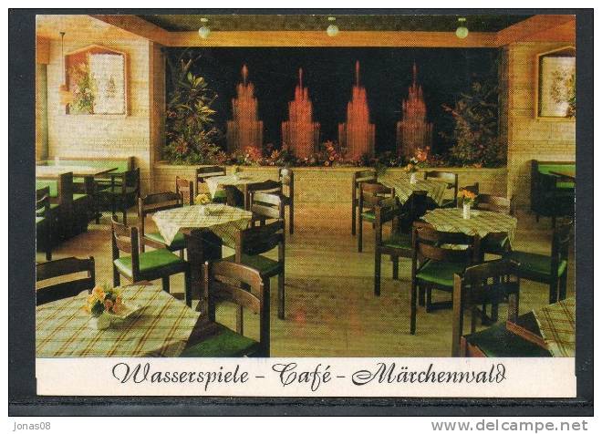 8742 BAD KÖNIGSHOFEN-SAMBACHSHOF  -  HASSBERG MÄRCHENWALD   CAFE - Bad Königshofen