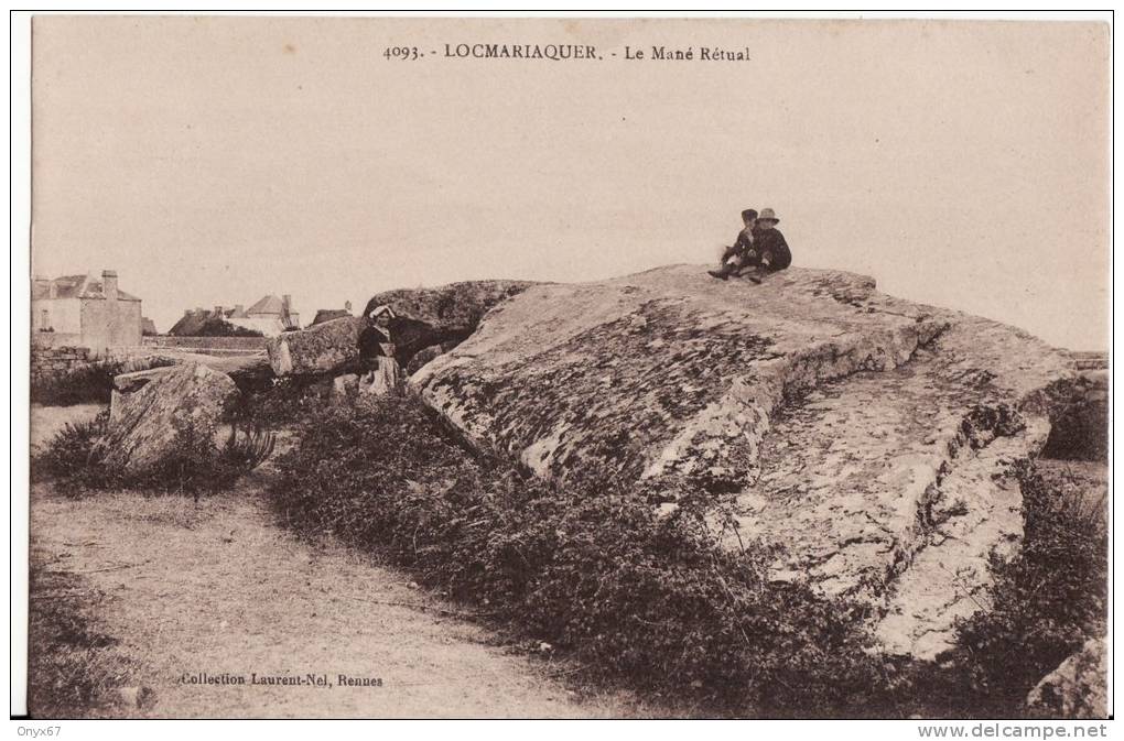 LOCMARIAQUER - Le Mané Rétual - DOLMEN  - - Locmariaquer