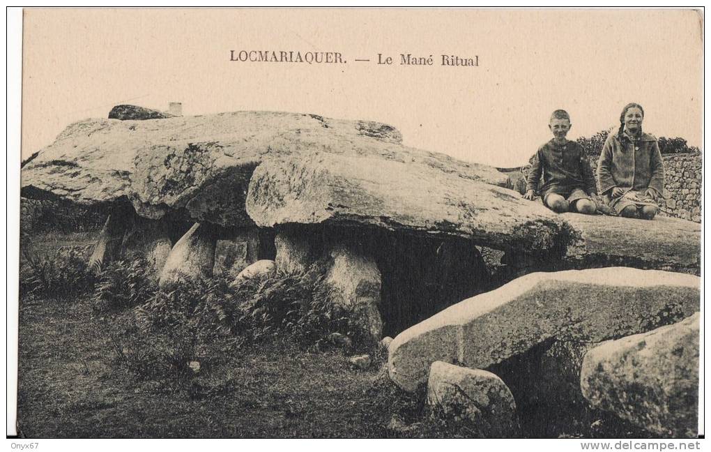 LOCMARIAQUER - Le Mané Rétual - DOLMEN  - - Locmariaquer