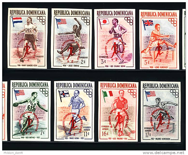 Ref. 200833 * NEW *  - DOMINICANA . 1959. PANAMERICAN SPORT GAMES. JUEGOS DEPORTIVOS PANAMERICANOS - Dominicaanse Republiek