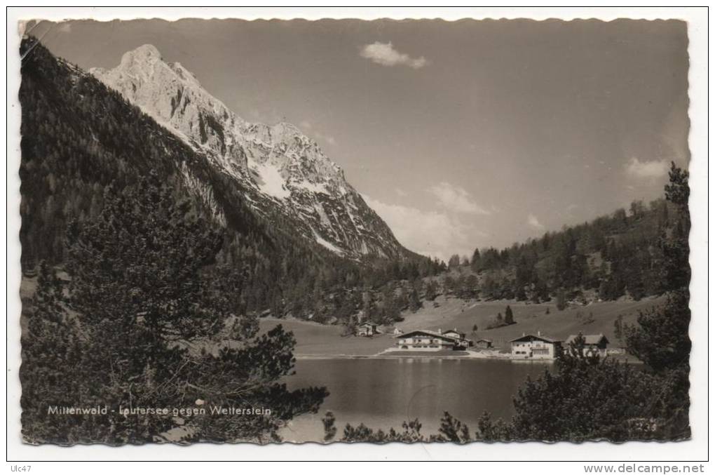 - MITTENWALD - Lautersee Gegen Wettersteig - - Mittenwald