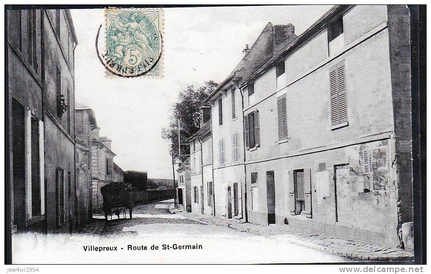 VILLEPREUX  ROUTE SAINT GERMAIN - Villepreux