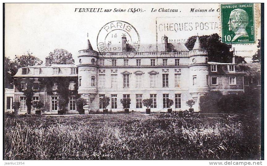 VERNEUIL SUR SEINE LE CHATEAU - Verneuil Sur Seine