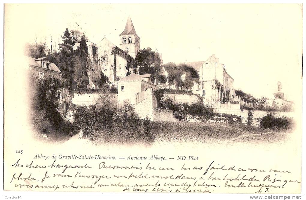 76 GRAVILLE SAINTE HONORINE 1901 - Graville