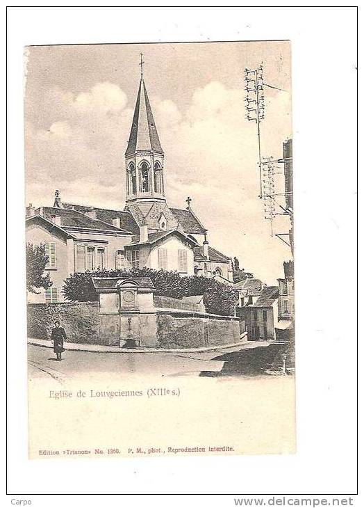 LOUVECIENNES. - Eglise De ...(XIIIe S.) - Louveciennes