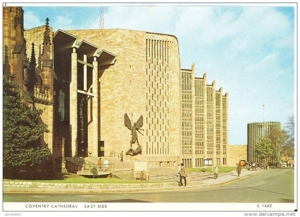 UK, Coventry Cathedral, East Side, Unused Postcard [12129] - Coventry