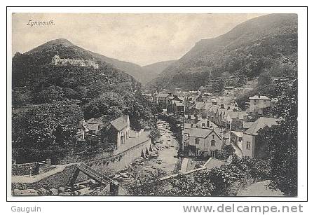 CPA - LYNMOUTH - (vue De La Ville ) - Edition Montagne Cooper - Lynmouth & Lynton