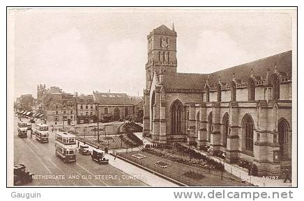 CPA - DUNDEE - NETHERGATE AND OLD STEEPLE  &ndash; Edition Valentine's - Angus