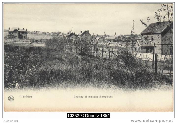 10332g CHATEAU Et MAISONS Des EMPLOYES - Franière - Floreffe