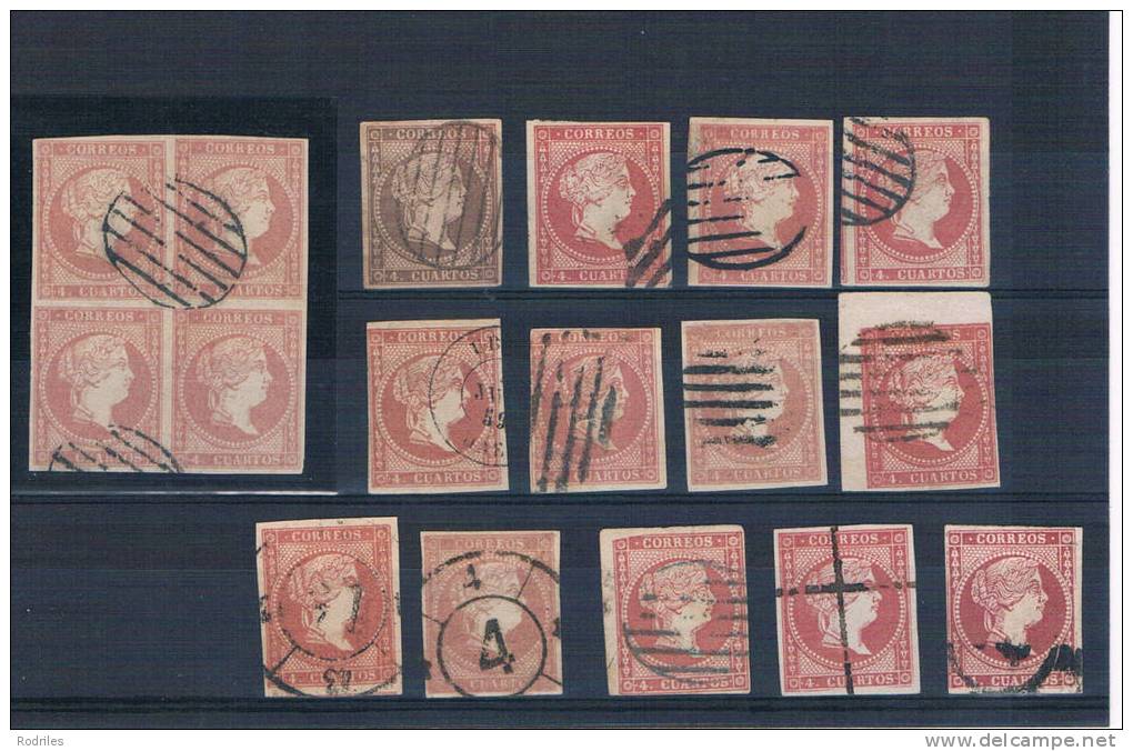 España. Isabel II - Used Stamps