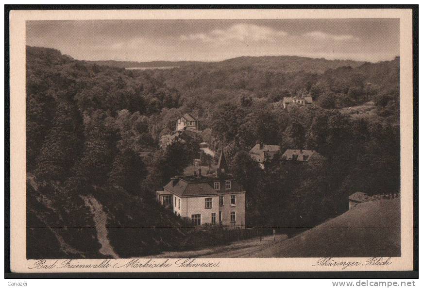 AK Bad Freienwalde, Thüringer Blick, Ung - Bad Freienwalde