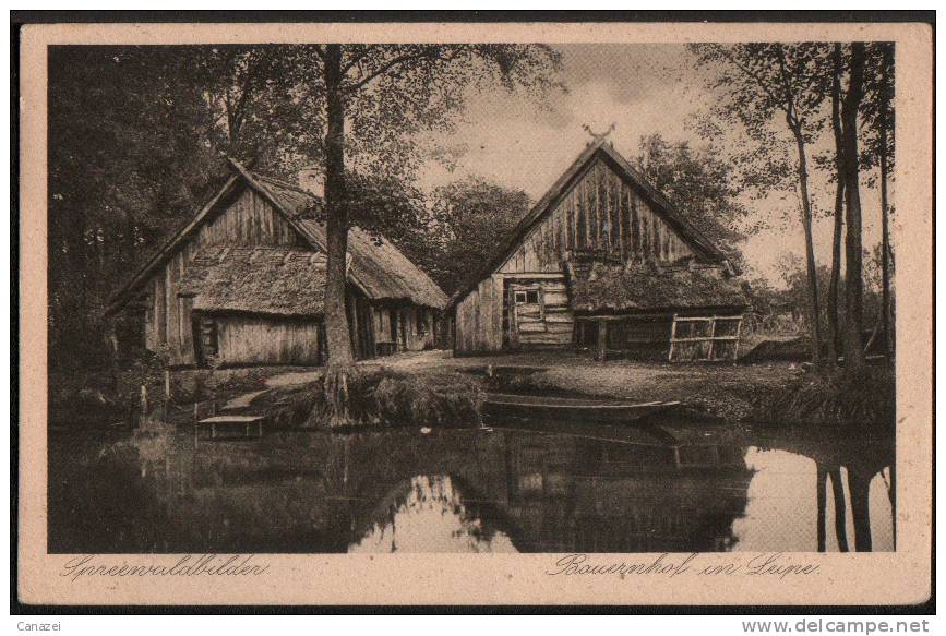 AK Leipe, Bauernhof, Spreewald, Gel 1929 - Luebben (Spreewald)