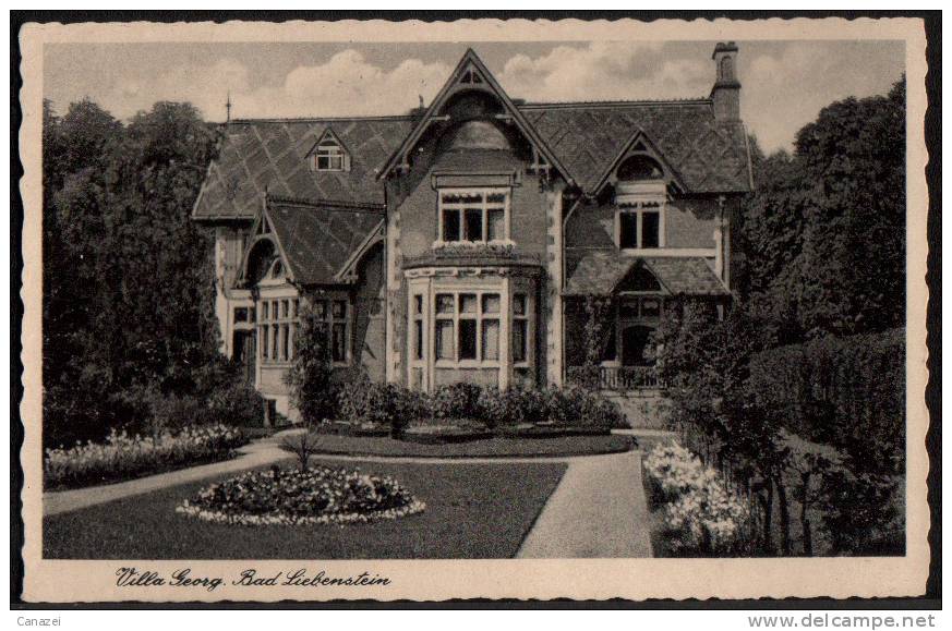 AK Liebenstein, Villa "Georg", Ung, Verm 1940 - Bad Liebenstein