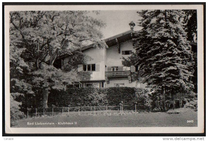 AK Bad Liebenstein, Klubhaus II, Beschrieben, 1958 - Bad Liebenstein