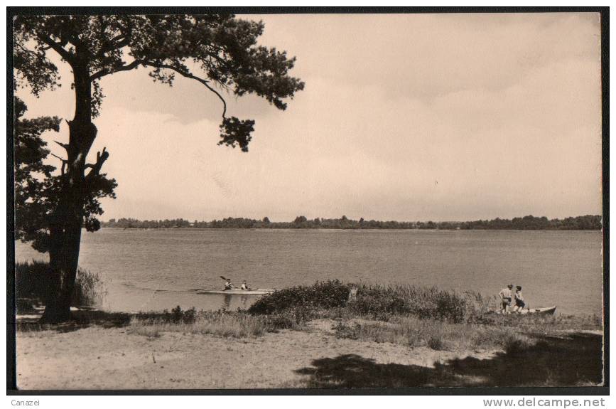 AK Klausdorf/Kr. Zossen, Blick über Den Mellensee, Gel, 1963 - Zossen