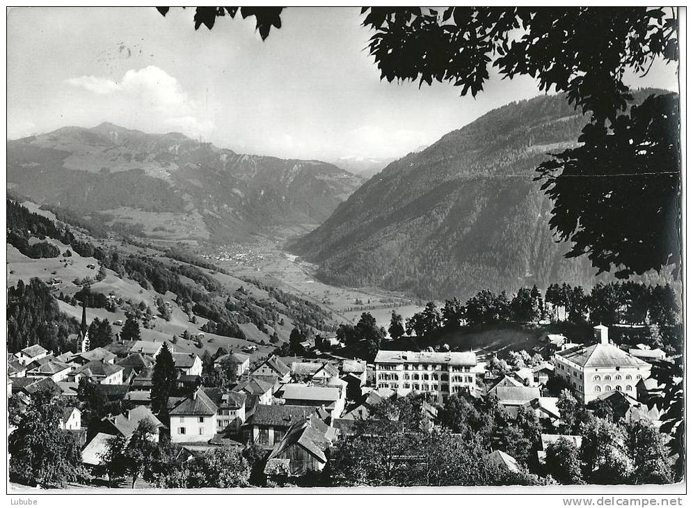 Seewis Dorf - Blick Ins Prättigau       Ca. 1950 - Seewis Im Prättigau