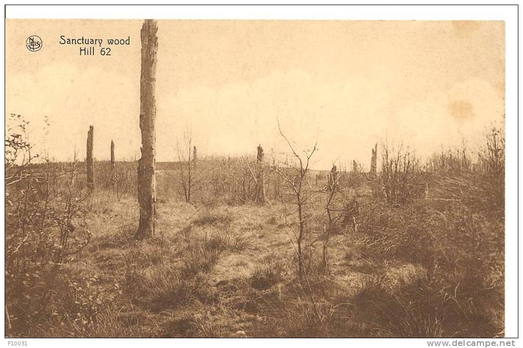 Cartes De 1914 - 1918     Sanctuary Wood - Autres & Non Classés