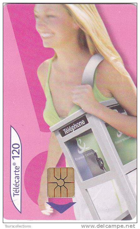 TELECARTE 120 U @ F1339M @ CABINE FEMME - % 70 000 Ex @ GEM1 - 07/2005 - 2005