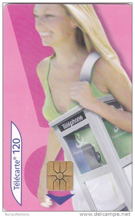 TELECARTE 120 U @ F1341M @ CABINE FEMME - % 70 000 Ex @ GEM1 - 07/2005 - 2005