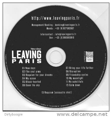 LEAVING PARIS - New Days - CD - METAL - PROMO - Hard Rock & Metal