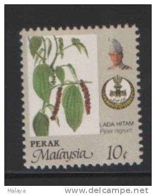 Malaysia 1986-96 Agro Based Perak 10c P14x13.75 MNH - Malaysia (1964-...)