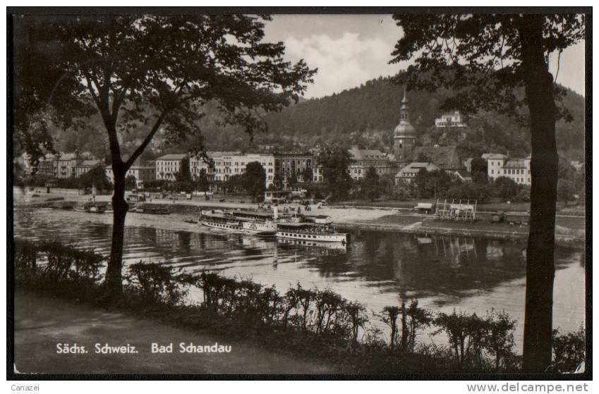 AK Bad Schandau, Gel, 1971 - Bad Schandau