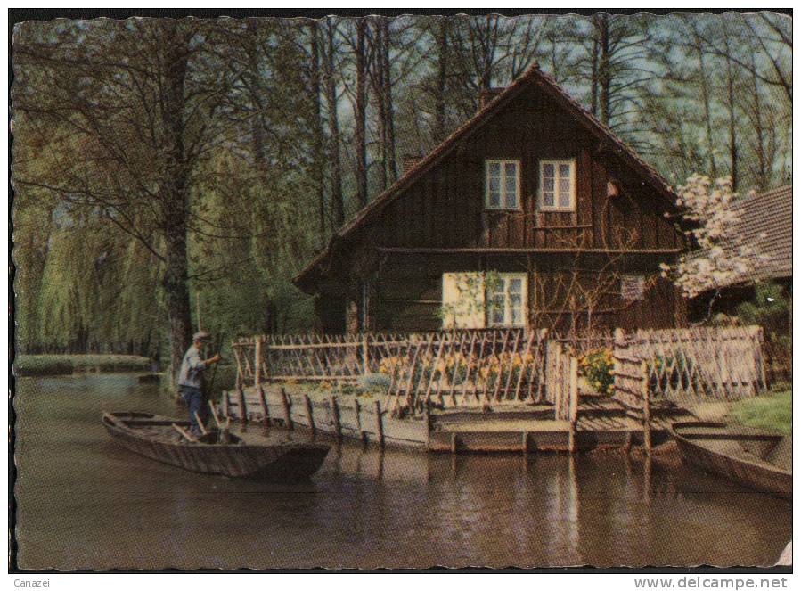 AK Im Spreewald, We Blotach, Gel, 1960 - Lübben (Spreewald)