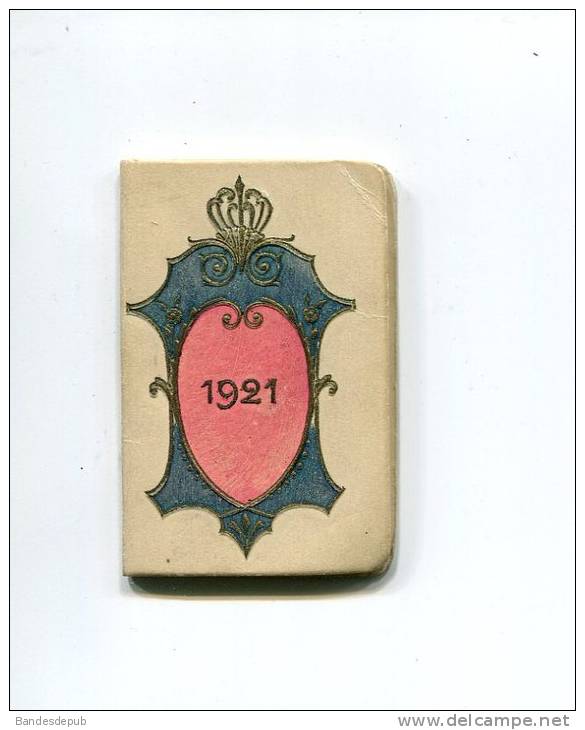 PRIX FIXE MINI CALENDRIER 1921 NANCY HERBSTER - Petit Format : 1921-40