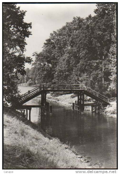 AK Flecken Zechlin, Am Kanal, Ung, 1976 - Zechlin