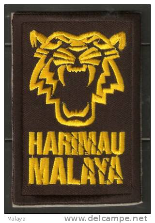 MALAYSIA MALAYA TIGER FOOTBALL PATCH CHAMPION AFF CUP - Patches