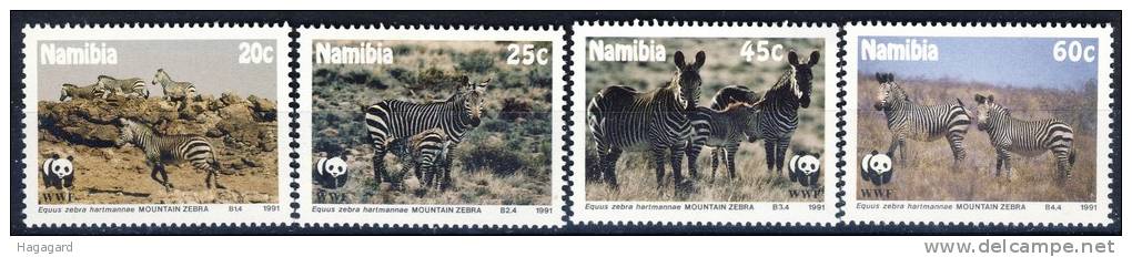 #Namibia 1991. WWF. Michel 702-05. MNH(**) - Namibia (1990- ...)