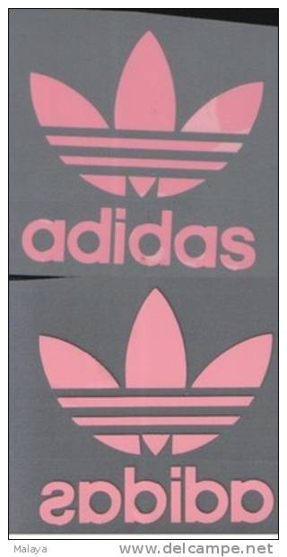 ADIDAS TREFOIL GERMANY ROSE COLOR PATCH PATCHES - Patches