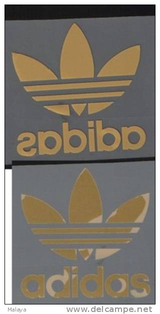 lager Sluiting Zichzelf Patches - ADIDAS TREFOIL GERMANY GOLD COLOR PATCH PATCHES