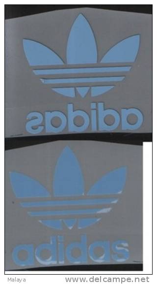 ADIDAS TREFOIL GERMANY COBALT COLOR PATCH PATCHES - Patches