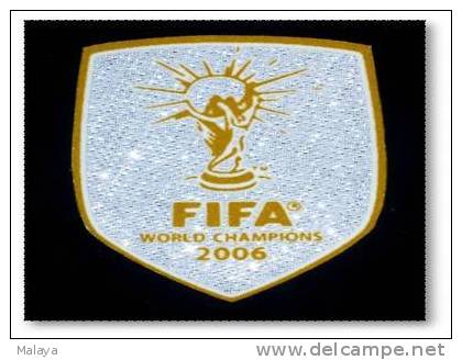 FIFA WORLD CHAMPION 2006 PATCH ITALY FOOTBALL - Patches