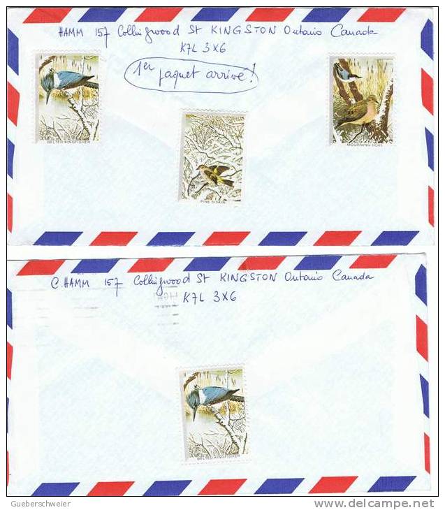 L-CAN6 - Lot De 3 Lettres Par Avion - Oblitérés