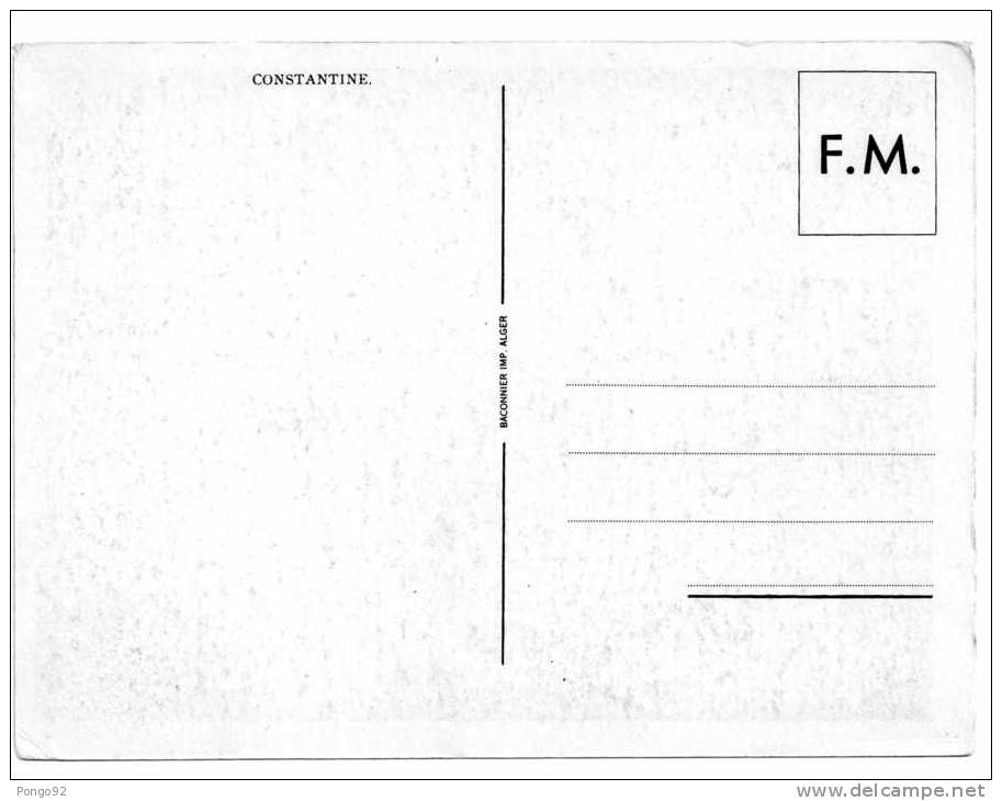 Carte FM,     CONSTANTINE    (14.4) - Constantine