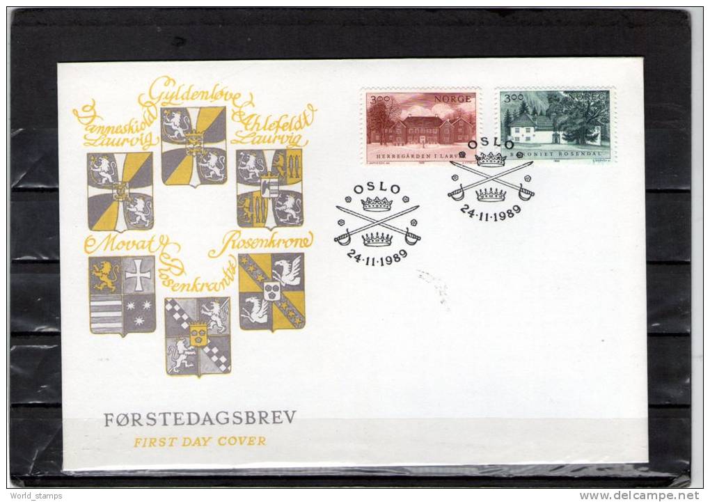 NORVEGE 1989 - FDC