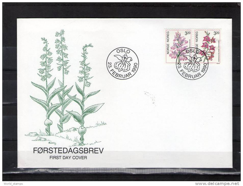 NORVEGE 1990 - FDC