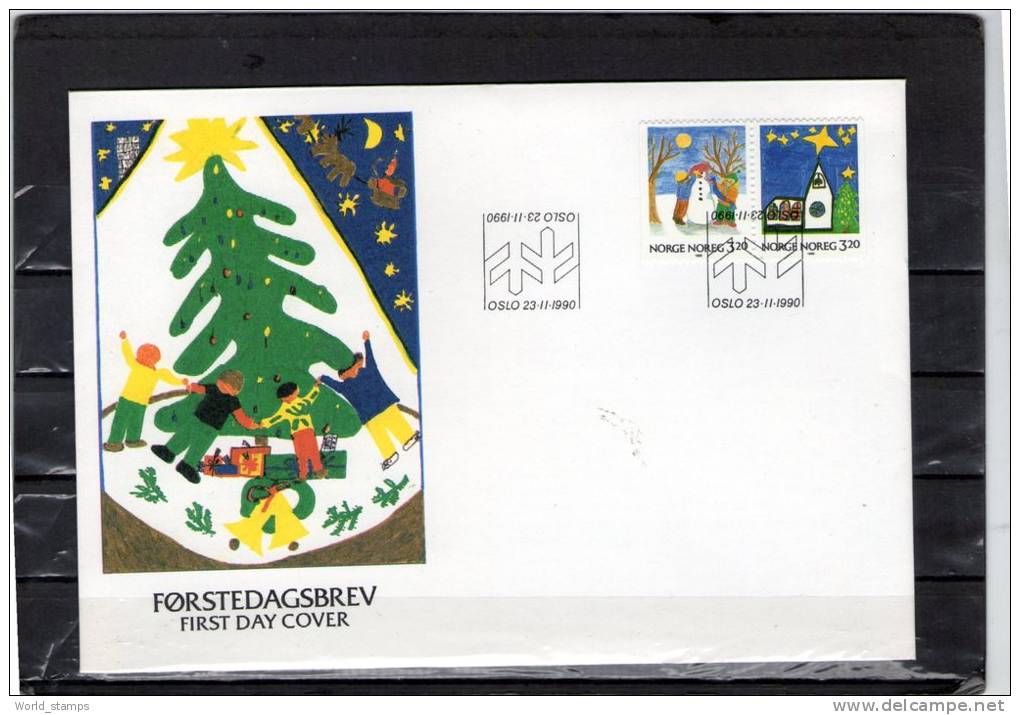 NORVEGE 1990 - FDC