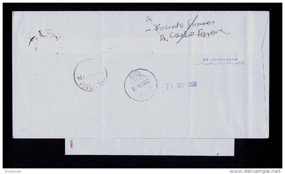 Portugal Esposende City Phares Lighthouses  Leuchtturme Fari Faros Cover 0,81€ Port Dû (Taxe) Sp2082 - Lettres & Documents