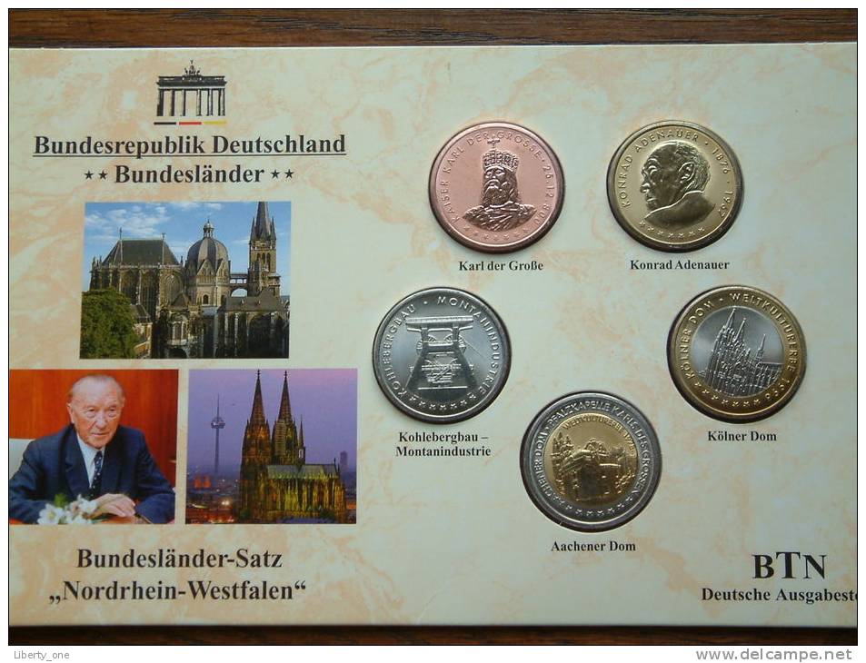 Bundesländer-Satz " NORDRHEIN-WESTFALEN " ( BTN Deutsche Ausgabestelle - 10.000 Ex.) - ( For Grade, Please See Photo ) ! - Other & Unclassified