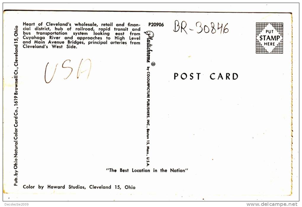 BR30846 Heart Of Cleveland    2 Scans - Cleveland