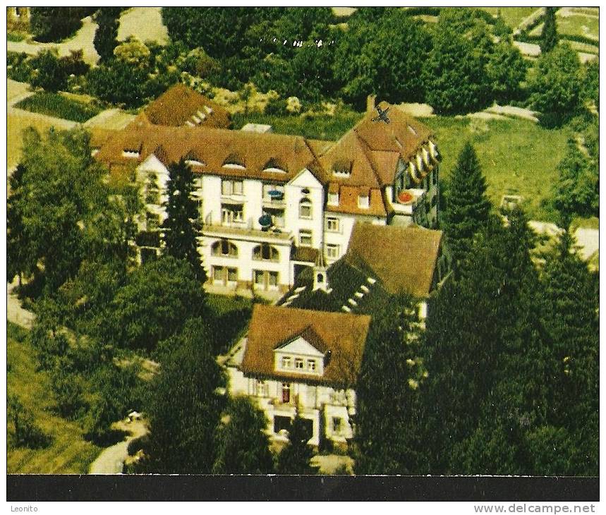 OBERSASBACH ERLENBAD Bei Achern Luftbild Provinzhaus Der Franziskanerinnen 1979 - Sasbach