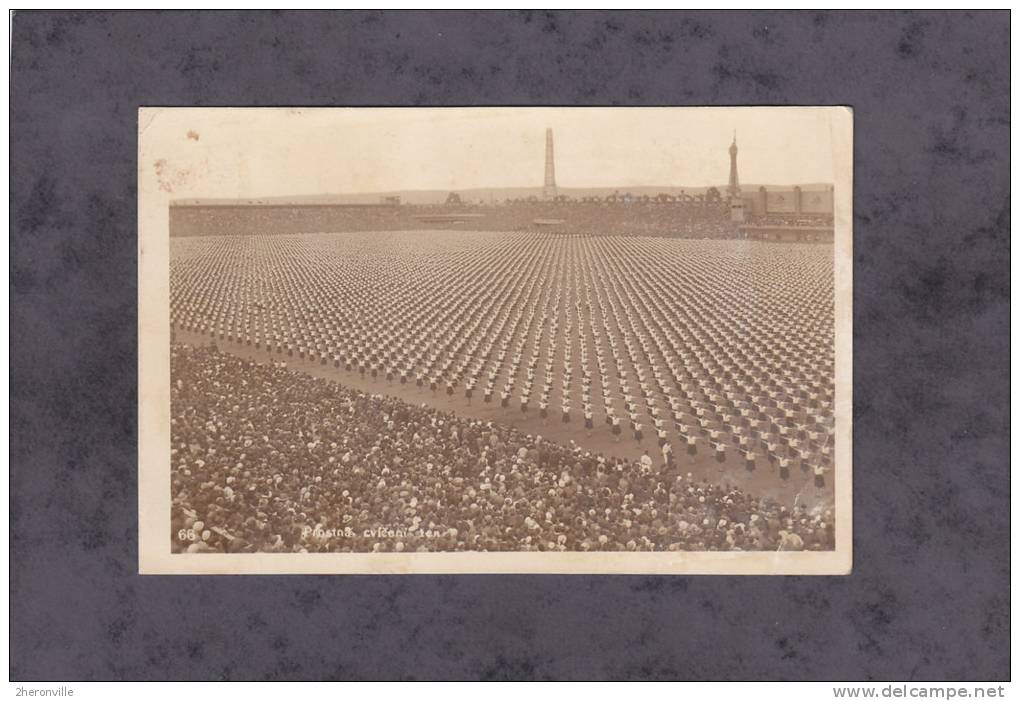 CPA - PRAGUE - Grand Rassemblement De Gymnastes En 1932 - Gymnastiek