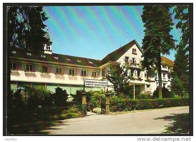 KNEIPP SANATORIUM Marienheim Erlenbad Obersasbach 1983 - Sasbach