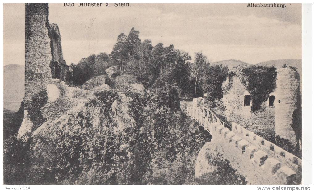 BR37698 Bad Munster A Stein Altenvaumburg    2 Scans - Bad Muenster A. Stein - Ebernburg